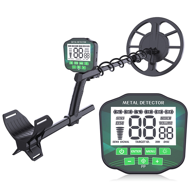 Popular Gold Detector IP68 Discover Underground Metal Detector with High Sensitivity for Treasure Hunting Gold Finder