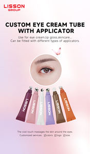 OEM 화장품 10ml 15ml 아이크림 세럼 립글로스 립밤 용기 PE 스퀴즈 튜브 포장 (메탈 아연 합금 어플리케이터 포함) - Product Image 6