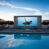 Écran LED extérieur RAYBO P6 IP66 étanche, affichage numérique LED HD, panneau publicitaire LED, mur LED fixe pour piscines