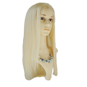 Cabello Humano Remy Brasileño Virgen HD <span class=keywords><strong>de</strong></span> 10"-30" al por Mayor, Largo, sin Pegamento, Transparente para Encaje, Rubio Platino 613, Encaje Completo - Product Image 1
