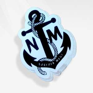 Adhesivo de vinilo troquelado duradero de alta calidad con diseño de logotipo personalizado adhesivo impermeable de larga duración impreso UV para Decoración - Product Image 1