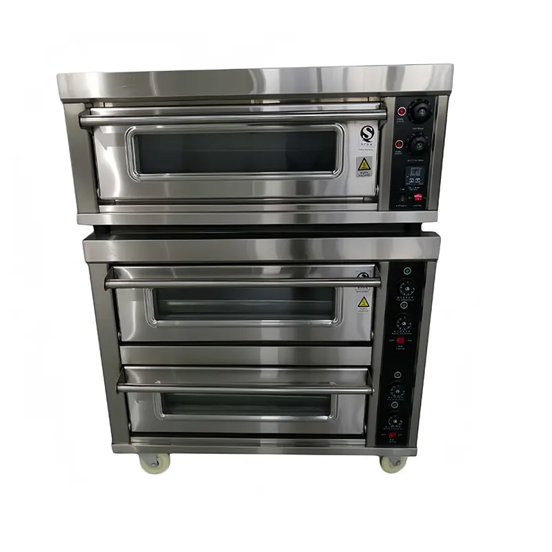 low price baking equipment 3 deck 6 trays infrared electric cookie deck oven baking oven gas