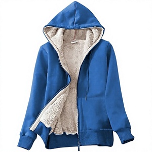 Women's Sherpa Fleece <b>Hoodie</b> Warm <b>Teddy</b> Pullover Winter Sweatshirt Ladies Plush Sherpa <b>Hoodie</b> Soft Fuzzy Fleece Winter Pullover - Product Image 1