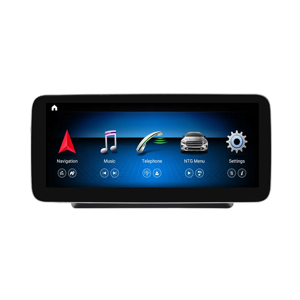 Автомобильный видеомагнитола, 12,3 дюймов, Android 10, Snapdragon 8Core, 4 + 64 ГБ, GPS, для Mercedes Benz C-Class W204 W205 GLC X253 V Class W446
