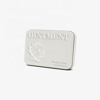 Vente chaude Carré Cadeau Décoratif Mini Rectangulaire Gummy Tin Emballage Cookie Métal Bonbons Menthe Chocolat Boîte En Fer Blanc
