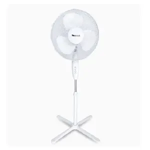 High Quality Plastic Pedestal Fan 16 Inches Stand Electronic Fans For Household