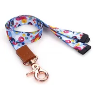 Lanyards for ID Badges, Cute Key ID Badge Holder, Hand Wrist Lanyard  Keychain Holder for Women, A Black Sun, wristlet : : Office  Products
