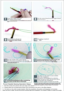 Kits de broderie au point piqué 3D DIY avec cerceau pour débutants – Cadeau idéal personnalisé OEM/ODM pour la création de paysages - Product Image 6