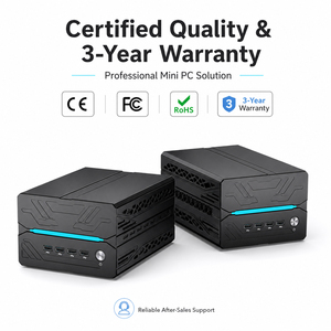 มินิพีซี AMD <span class=keywords><strong>Ryzen</strong></span> 9 9950X3D <span class=keywords><strong>Ryzen</strong></span> 7 9800X3D เวิร์กสเตชัน AI คอมพิวเตอร์เล่นเกม แรม DDR5 มินิพีซีเกมมิ่งพร้อมการ์ดจอ Windows 11 - Product Image 2