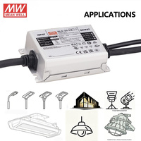 MEAN WELL XLG-20-L  89% Eff. Driver LED à courant constant, étanche IP67, sortie simple réglable 32,4-54 VDC, pour éclairage
