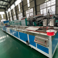 Mesin Profil PVC WPC Twin-screw dengan Cetakan Kustom, Lini Produksi Profil, Digunakan untuk Kusen Jendela, Lembaran, dan Panel