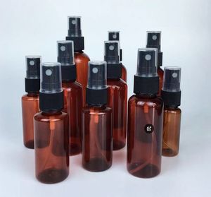 للبيع بالجملة زجاجة بخاخ من البلاستيك العنبر مع زجاجة بخاخ العنبر من البلاستيك الأسود الناعم - Product Image 4