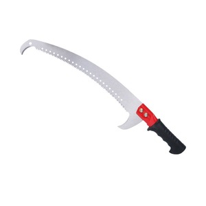 Hiroki Oka Double Hook Saw High Carbon Steel Manual Garden <b>Pruning</b> Saw Rubber Handle Outdoor <b>Tree</b> Cutting <b>Tool</b> - Product Image 4