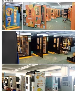 Distributeur automatique de jus de fruits naturels Brenu, jus de citron et d'orange frais, distributeur automatique de paiement électronique - Product Image 4