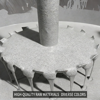 Revêtement liquide époxy coloré pour sols en sable, haute dureté, résistant à l'usure, application simple au pinceau, effet marbre auto-nivelant, marque Zt