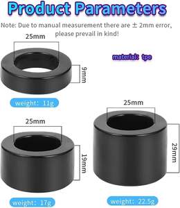 3 pz/set di Silicone nero durevole anello del pene degli uomini eiaculazione di ritardo anelli di gomma giocattoli del sesso per il maschio - Product Image 3