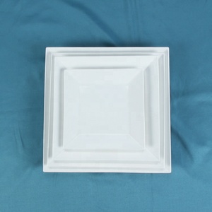 Piatti da pranzo quadrati in porcellana bianca per Hotel piatti da portata in ceramica di varie dimensioni per bistecca Pasta Snack Dessert antipasto - Product Image 4