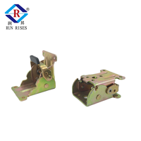 G14 Support de charnière de pied de table pliable à usage intensif Double verrouillage pour armoires de cuisine Meubles pour chambre à coucher Supports de salon