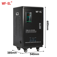 Regulador Automático de Voltaje Monofásico TND-15KVA de Cobre, 150V-220V CA, Interfaz de Pantalla Táctil, Certificado CE, Alta Eficiencia