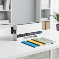Machine à relier électrique ZEQUAN, format A4/Letter, capacité de 280 feuilles, préchauffage de 2 minutes, reliure thermique, petite taille pour bureau et maison