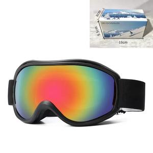 Pièces de moto, lunettes de ski d'extérieur à vente chaude, double couche anti-buée, lunettes de ski sphériques pour adultes, lunettes professionnelles - Product Image 1