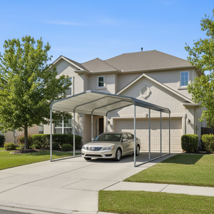 ESGC1220 Sortie d'usine Abri <span class=keywords><strong>de</strong></span> voiture en métal pour une voiture, <span class=keywords><strong>garage</strong></span> extérieur préfabriqué en acier, toit <span class=keywords><strong>ouvert</strong></span>, abri <span class=keywords><strong>de</strong></span> jardin, <span class=keywords><strong>garage</strong></span> <span class=keywords><strong>de</strong></span> stockage pour <span class=keywords><strong>moto</strong></span> - Product Image 3