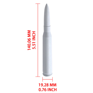 Antenne de signalisation universelle en aluminium poli miroir pour voiture/SUV/<span class=keywords><strong>camion</strong></span>, antenne durable pour véhicule - Product Image 6