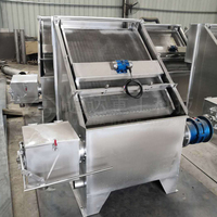 Déshydrateur de boues 8-10m3/h Machine de déshydratation de fumier de bouse de vache Séparateur d'engrais liquide solide