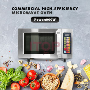 صنع الصين 25 لتر قرص دوار كهربائي رقمي 900 وات مؤقت تحكم في درجة الحرارة فرن قابل للموجية - Product Image 2