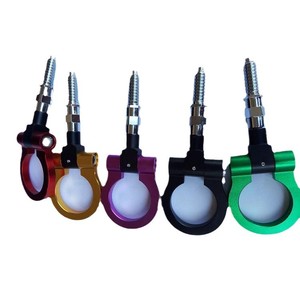 Ganchos de Remolque Ruixin para Auto, de Aluminio, 2 Orificios, Personalizables, para Parachoques Delantero, Estilo Europeo - Product Image 5