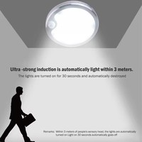 DC 12V 3w LED armoire vers le bas lumières capteur de mouvement interrupteur plafond dôme lampe pour RV camping-car remorque automobile bateau/Yacht