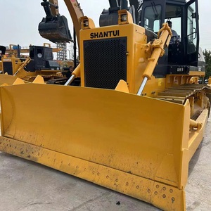 Бульдозер SHANTUI SD22 б/у, 220 л.с., на гусеничном ходу, с прямым наклонным отвалом и рыхлителем, по самой низкой цене, отличное качество, в продаже - Product Image 2