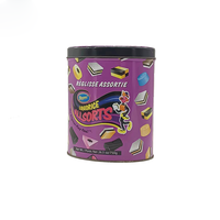 Boîte à biscuits hermétique de qualité alimentaire pour les friandises et les cadeaux de Noël