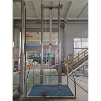 Fabricants professionnels de ligne de processus de carcasse de bétail élévateur de montée et de chute pour les machines de levage d'équipement d'abattoir de vache