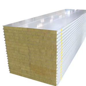 Pannelli Isolanti Termici ad Alte Prestazioni per Contenitori di Accumulo Energetico in <span class=keywords><strong>Brasile</strong></span>, Pannello Sandwich in Lana di Roccia - Product Image 6