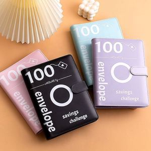 100 Envelopes Money Saving Challenge - Budget Planner with Cash & Cards Envelopes in <b>A5</b> Binder for Effective Savings - Product Image 2