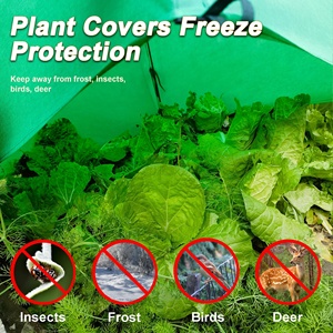 YA SHINE plante tente de croissance plante couvre kit de protection contre le gel couverture de plante hiver - Product Image 4