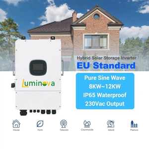 Luminovasolar OEM ODM 8kw 10kw 12kw Híbrido IP65 Sistema de Almacenamiento de Energía Doméstica Monofásico de Onda Sinusoidal Pura Conectado a la Red Solar - Product Image 3