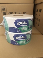 Rouleau de papier toilette personnalisé, 1 pièce, papier jumbo, rouleaux de papier toilette, recyclage