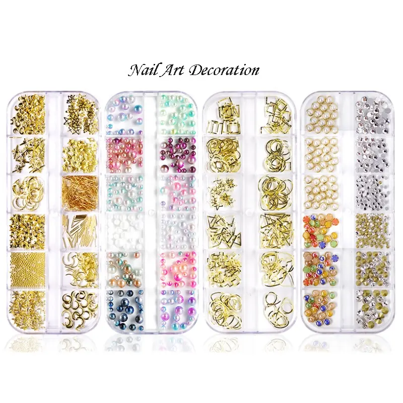 12 griglie/Set Nail Sparkly Fiocchi di Caduta Foglie di Acero di Scintillio di Paillettes per la Nail Decorazioni di Arte Decalcomanie Polacco Accessori