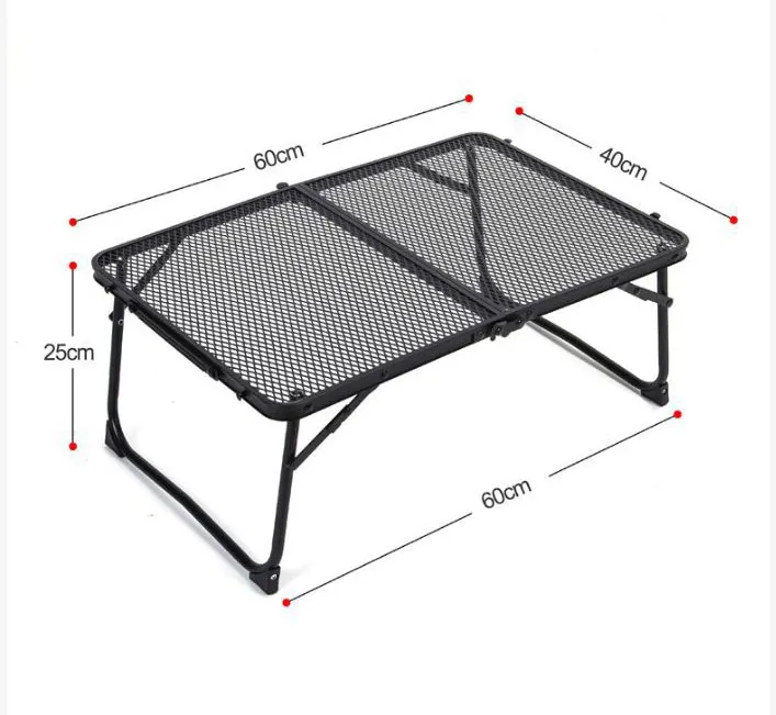 Portable picnic table outdoor folding table for camping barbecue