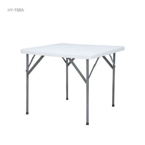 Mesas plegables cuadradas de plástico para banquetes, sillas plegables de plástico para eventos - Product Image 3