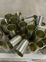 Op maat gemaakte metalen blikken voor het vullen en afsluiten van lijnen met deksel en bodem, op maat bedrukt voor tonijnblikken en visconservenverpakkingen
