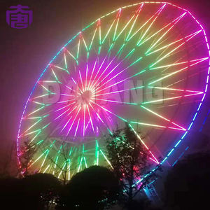 Source de lumière ponctuelle LED RGB extérieure pour l'éclairage de grande qualité des grandes roues de parc - Product Image 3