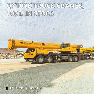 עגורנים ניידים 50 טון 100 טון ציוד הרמה להרים עגורן QY100K איכותי, מכונת הרמה קרקעית טהורה - Product Image 6