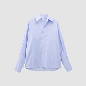 Camisa de Manga Larga a Cuadros Estilo Coreano Vintage para Mujer, de Alta Gama, Versátil, Casual, con Cuello, Transpirable, para Primavera, ODM - Product Image 6