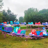 HotFun Manege Attractions pour parc d'attractions Roller Coaster Kids Roller Coaster Mini Roller Coaster à vendre