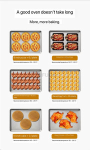 <span class=keywords><strong>Horno</strong></span> Profesional para Croissants de 3 Niveles y 6 Bandejas, <span class=keywords><strong>Horno</strong></span> Eléctrico para Hornear con Control de Vapor para Capas Esponjosas y Doradas - Product Image 3
