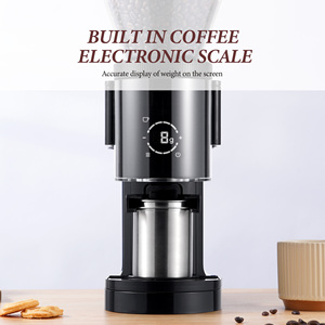 57 Adjustable Settings Commercial Coffee Grinder 51/58mm Espresso Portaflter <strong>Holder</strong> <strong>Burr</strong> Coffee Grinder Electric - Product Image 6