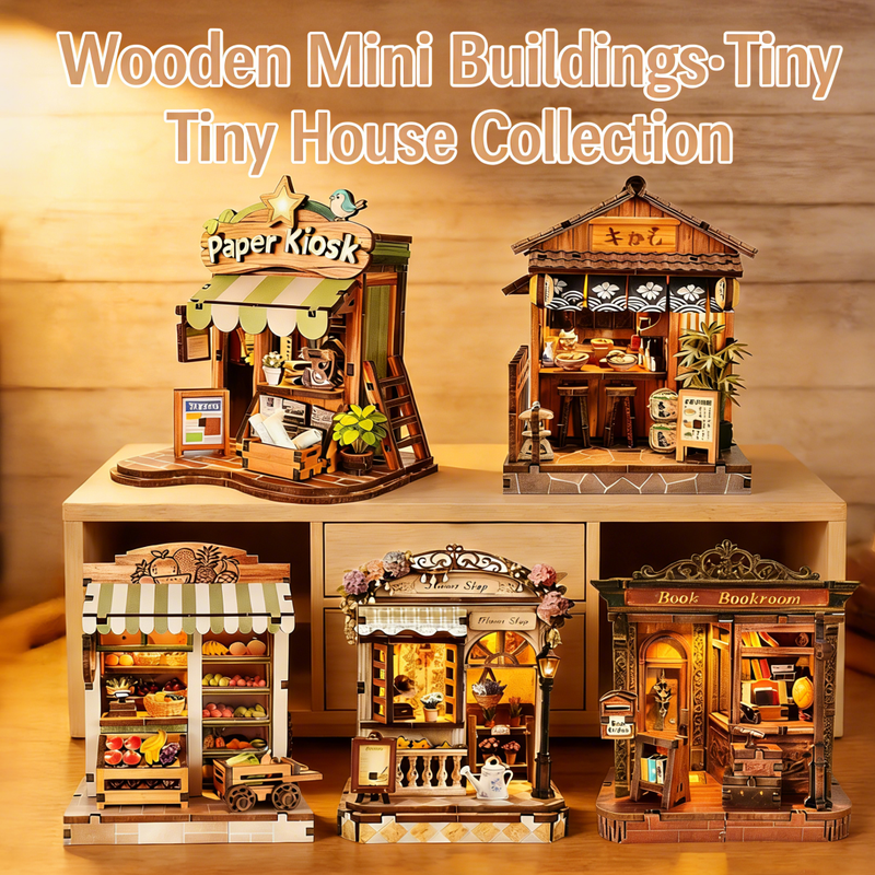 Y TOP Educational Wooden Puzzle Miniature